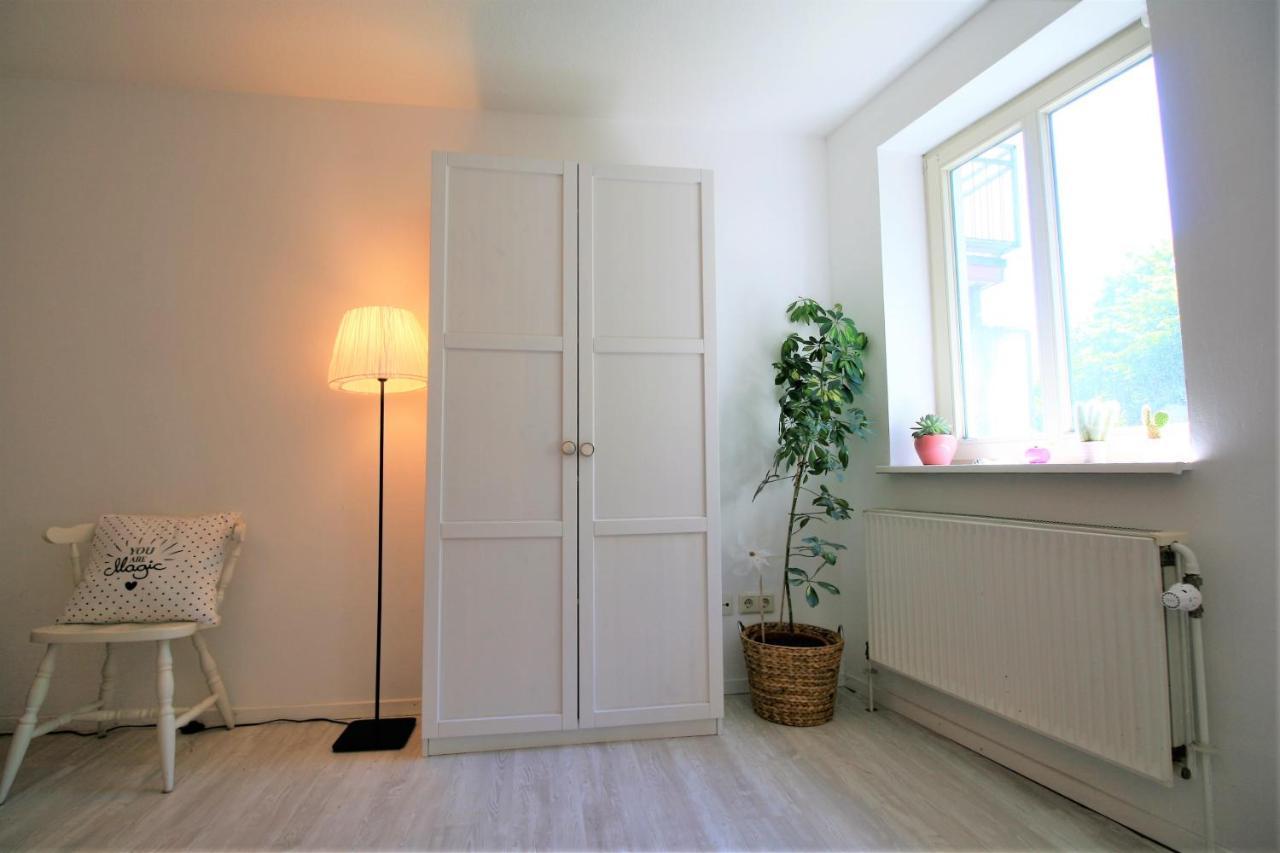 Zentrale Ferienwohnung „Treibholz“ Im Sonnenblumenhaus 플렌스부르크 외부 사진